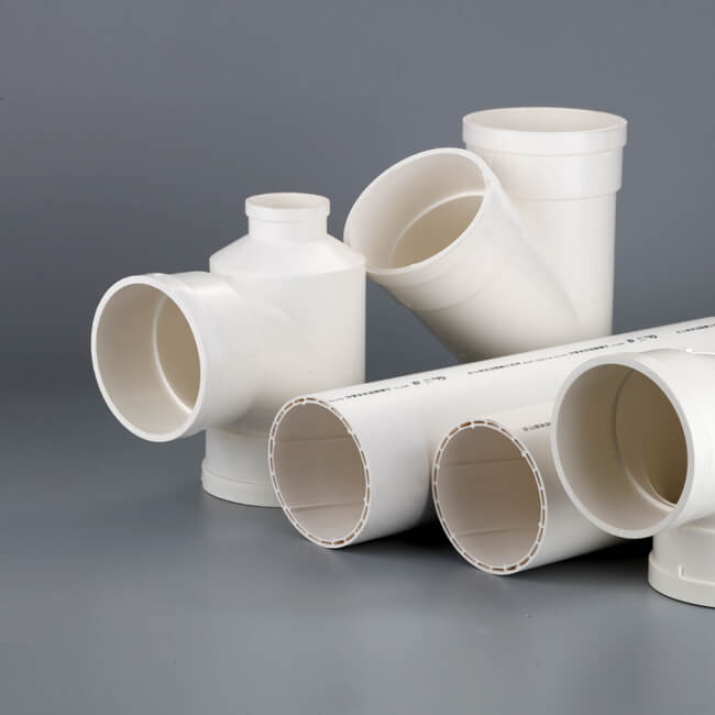 蘭塔管道、產品中心、PVC-U中空螺旋消音管材